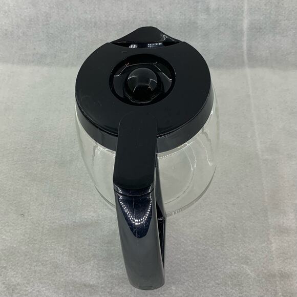 Cuisinart Replacement 12 Cup Coffee Carafe w/Black Lid - Picture 3 of 5